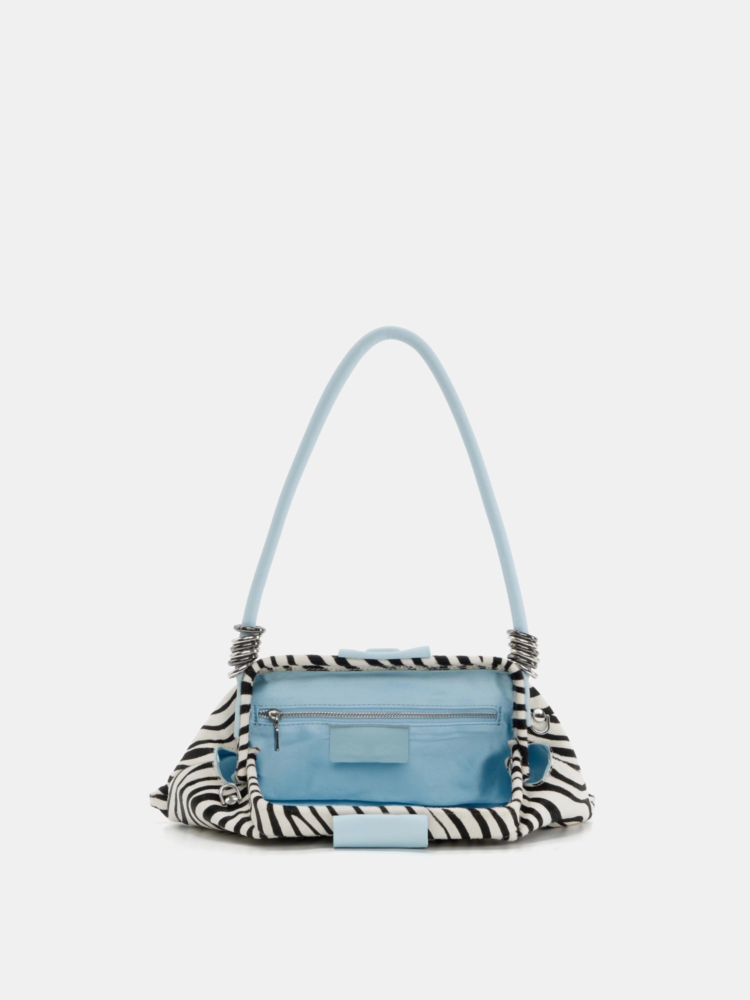 The Untamed Ring Baguette - Ice Zebra