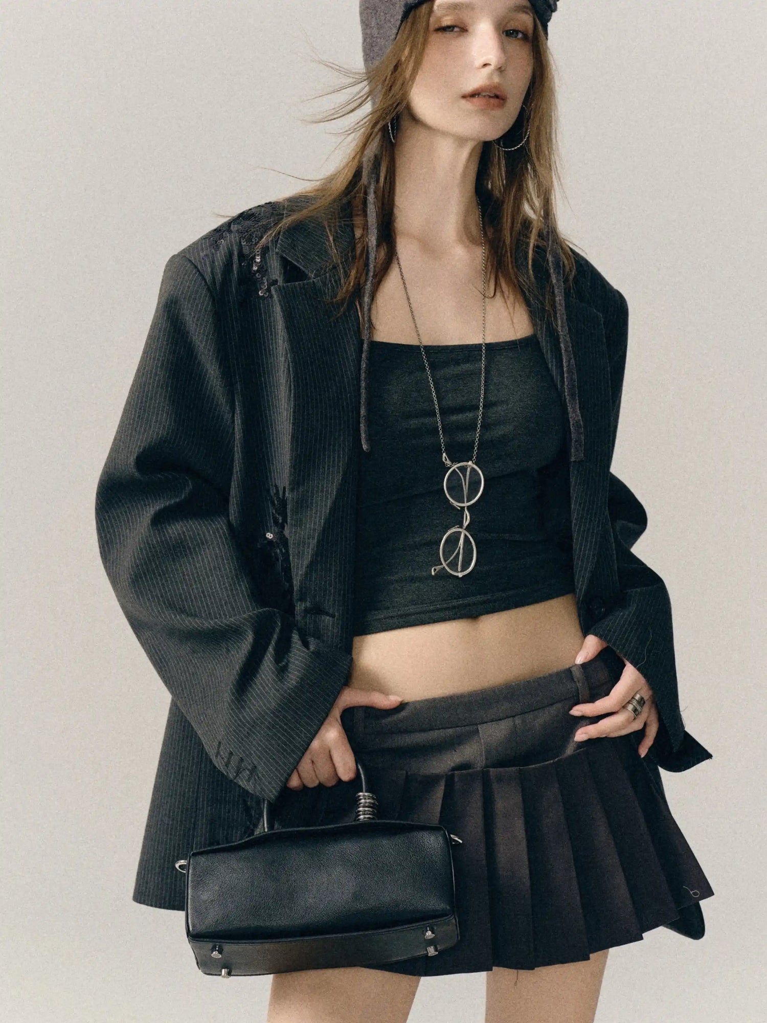 The Bar Structured Baguette · Black