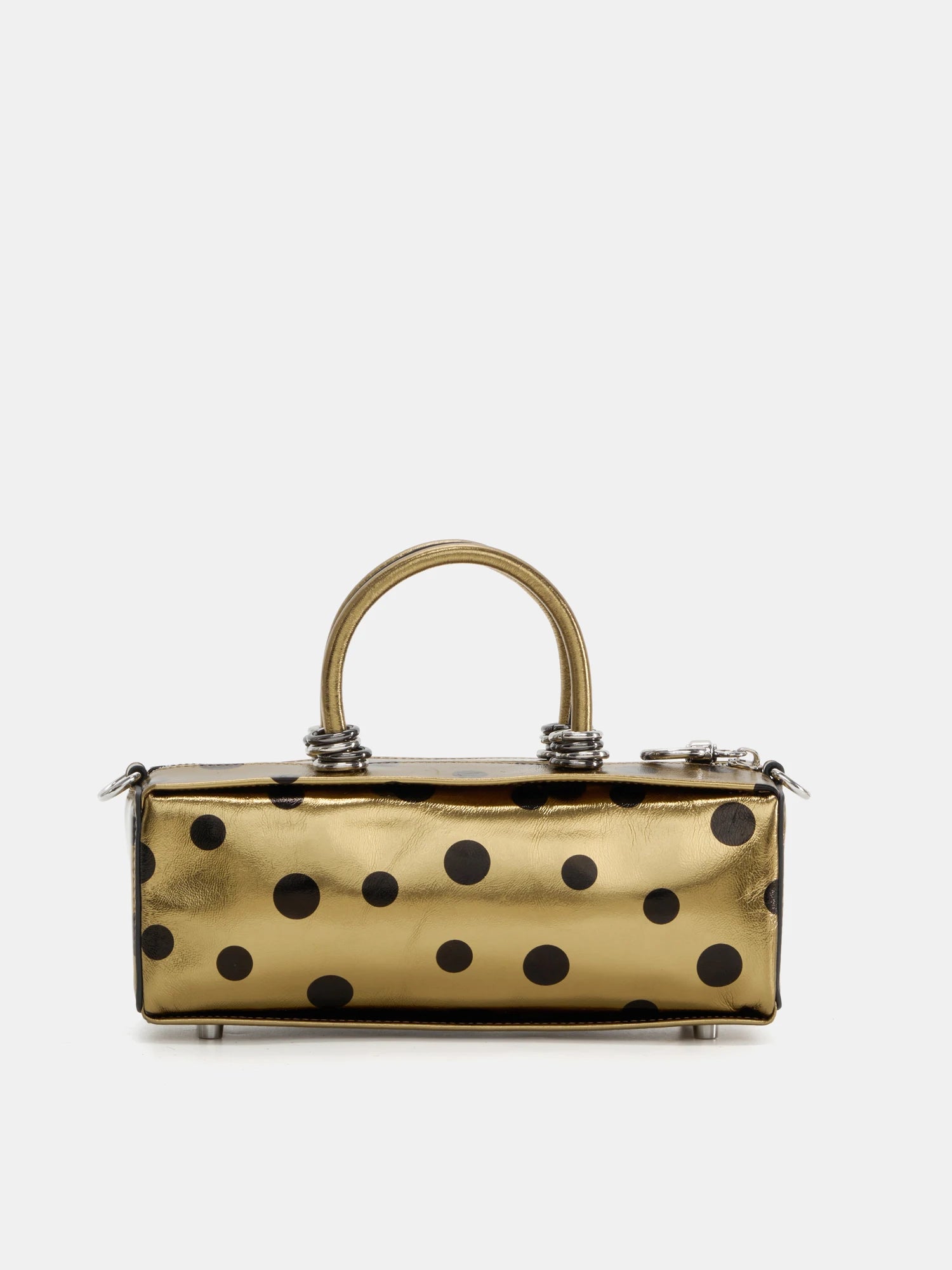 The Bar Structured Baguette · Antique Gold Polka Dot