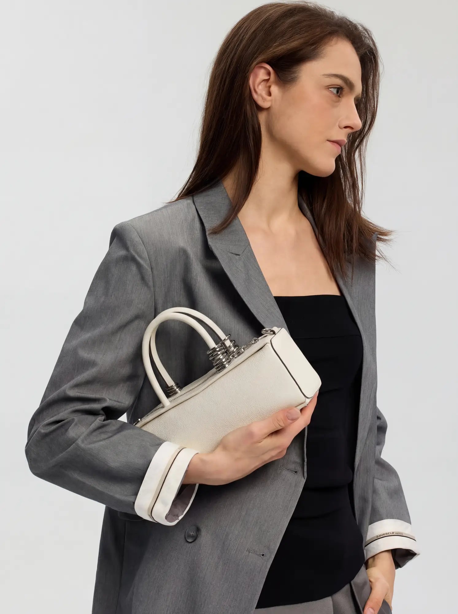 The Bar Structured Baguette · White