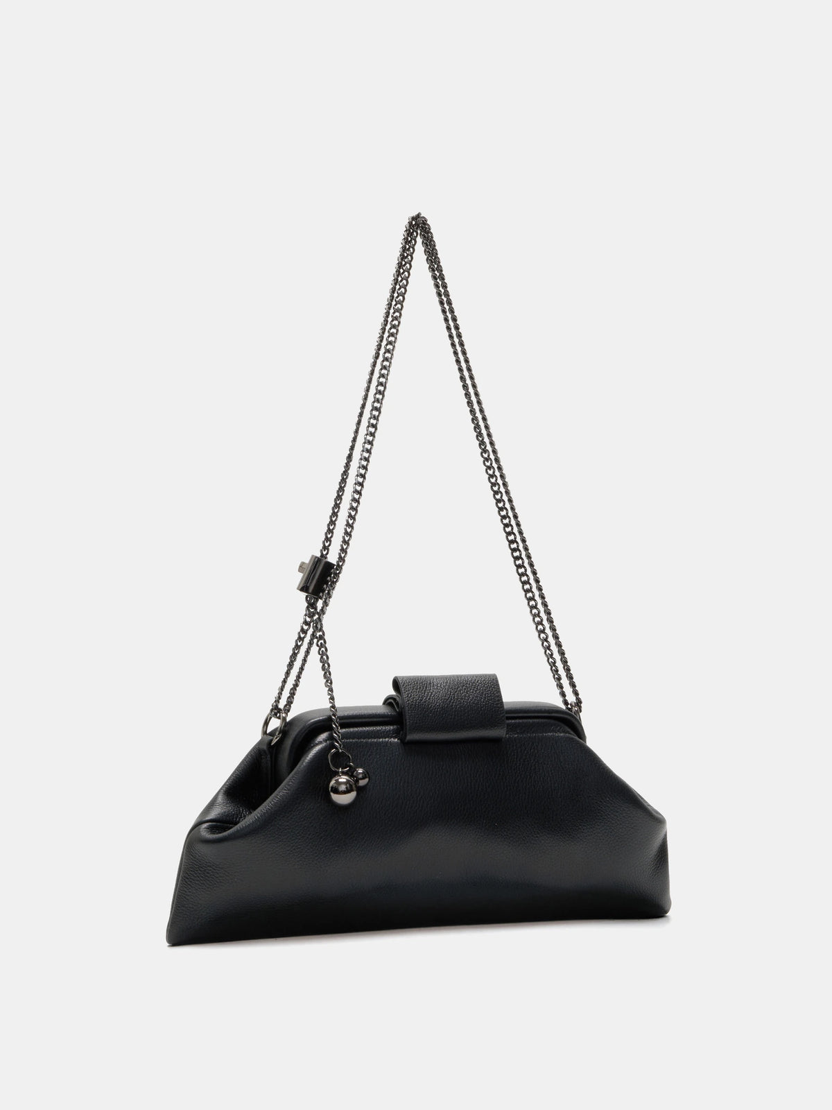 The Planet Chain Baguette - Pebbled Black