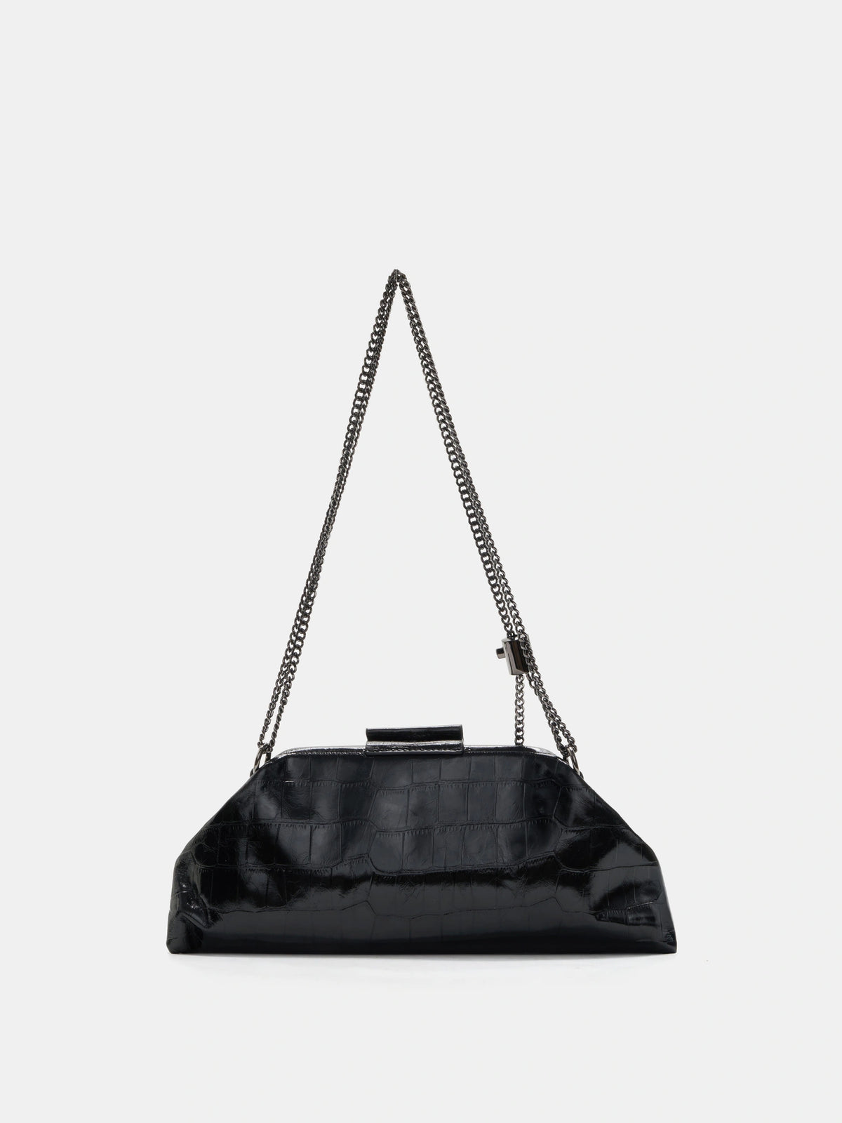 The Planet Chain Baguette - Black Croc