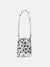 The Neo-Vintage Kiss-Lock Bag · Silver Polka Dot