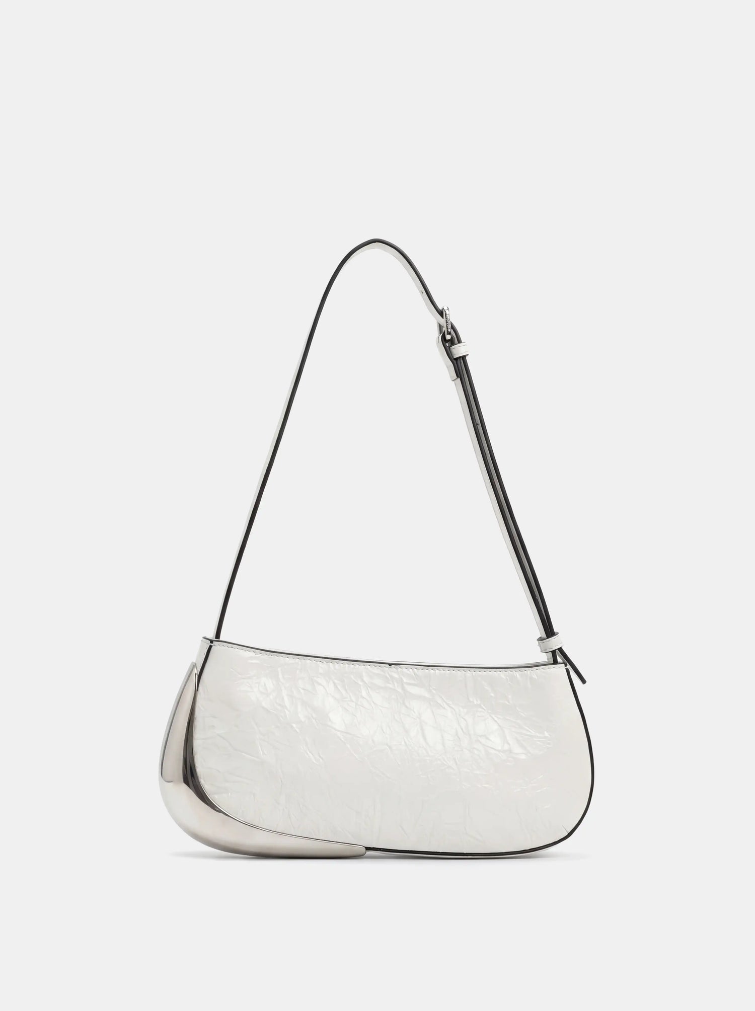 The Avant Metal-Corner Baguette · White